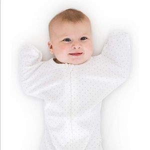 SwaddleDesigns Transitional Swaddle Sack with Arms Up, Medium 3-6 months